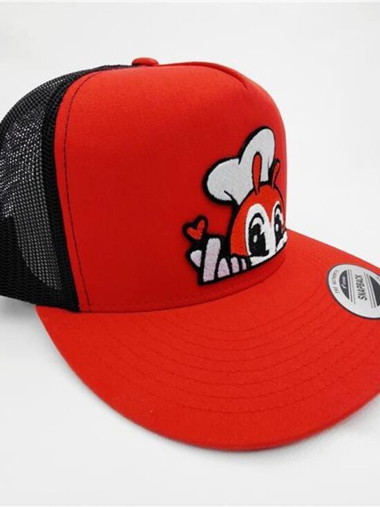 Jollibee Hat Handmade in USA Embroidered Filipino Pride Pinoy Chickenjoy Dad Cap